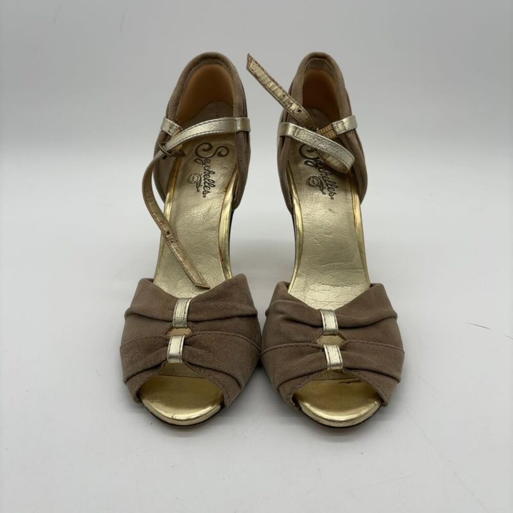 Seychelles Peep Toe Heeled Sandal